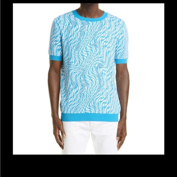 Fendi Other - Fendi x Sarah Coleman Men's FF Vertigo Jacquard Sweater T-Shirt